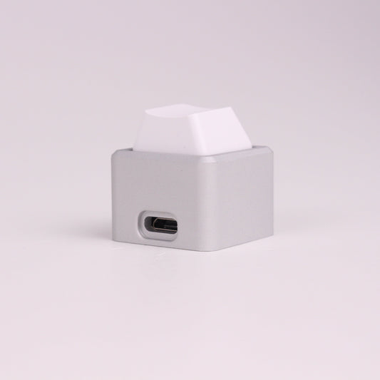 Silver one key keyboard